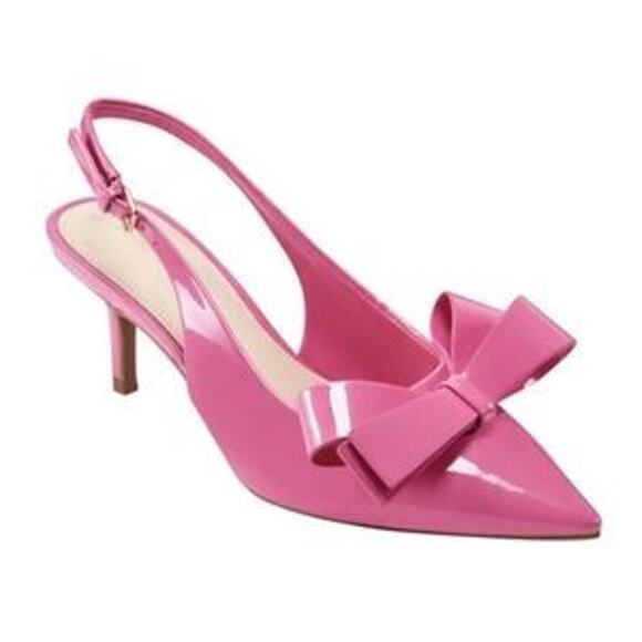 Marc Fisher Allon Slingback Pumps Medium Pink - 8M - Picture 1 of 11